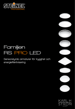 Familjen RS PRO LED