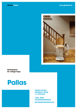 Produktblad (Pallas)