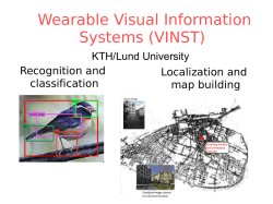 Wearable Visual Information Systems (VINST)