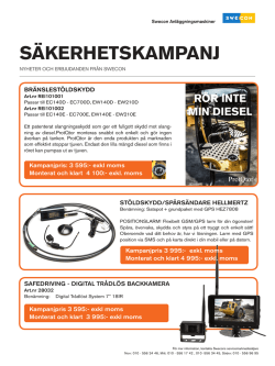 SÄKERHETSKAMPANJ - Volvo Construction Equipment
