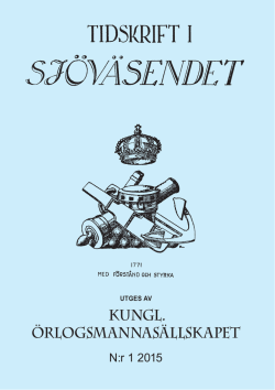 Ladda ned - Kungliga &Ouml;rlogsmannas&auml;llskapet
