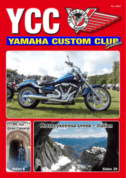 01-2015 - Yamaha Custom Club