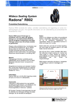 Radona R802 - RSK Databasen