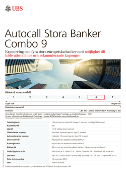 Autocall Stora Banker Combo 9