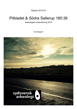 Pilbladet & Södra Sallerup 180:36