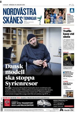 Dansk modell ska stoppa Syr enresor