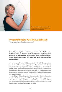 Dragkraft Katarina Jakobsson