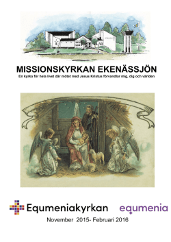 MISSIONSKYRKAN EKENÄSSJÖN - Ekenässjöns Missionskyrka