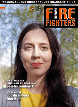 Josefin Lundmark d&ouml;dsbranden i Norrt&auml;lje
