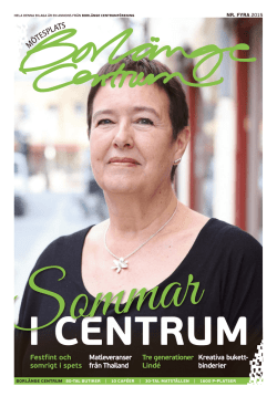 binderier - Borlänge Centrum