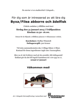 150124 Filea fisk i Långsele