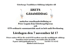 GTS gåsmiddag 2015 kopia - Göteborgs Tandläkare