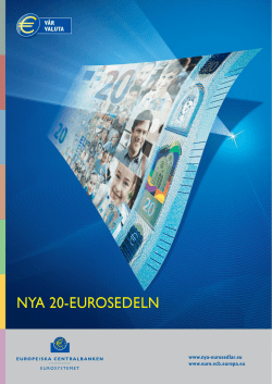NYA 20-EUROSEDELN - European Central Bank