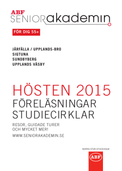 Programmet som PDF