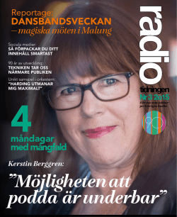 Radiotidningen 3, 2015