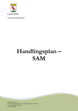 183. Handlingsplan - SAM