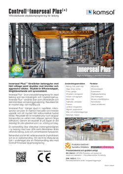 Produktdatablad Innerseal Plus