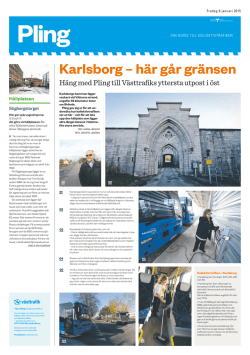 Karlsborg – här går gränsen