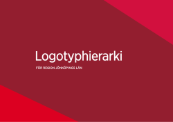 Logotyphierarki - Region Jönköpings län