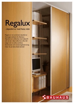 Regalux - Bauhaus