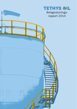 Bolagsstyrnings- rapport 2014