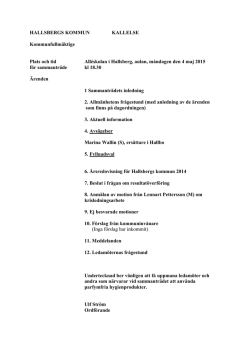KF 2015-05-04 - Hallsbergs kommun
