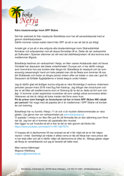Presentationsbrev vinter &aring;r 2016