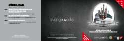 SÖDRA BAR - Sveriges Radio