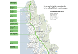 Karta över E6-utbyggnaden (pdf i nytt fönster)
