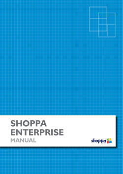 Shoppa EntErpriSE