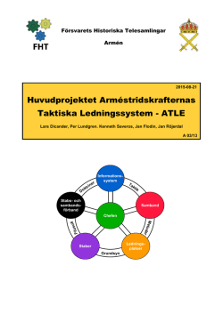 ATLE - Försvarets Historiska Telesamlingar