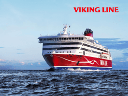 Viking Line - över 200 milj. passagerare, 20 milj. bilar och 3,7 milj