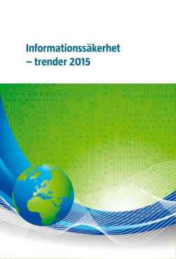 Informationssäkerhet : trender 2015