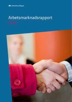 Rapporten - Arbetsförmedlingen