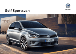 Broschyr - Volkswagen