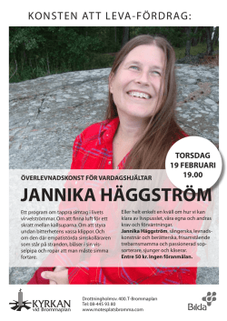 JANNIKA HÄGGSTRÖM