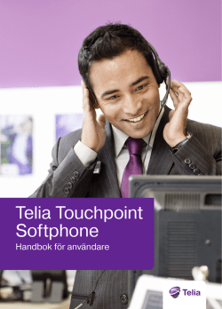 Telia Touchpoint Softphone