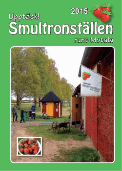 Smultronställen runt Motala