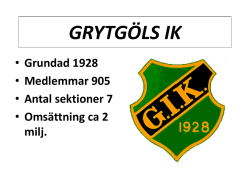 GRYTGÖLS IK