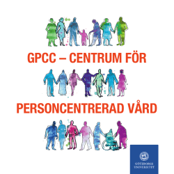 personcentrerad vård gpcc – centrum för