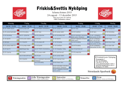 Friskis&Svettis Nyköping - Friskis Svettis i Nyköping