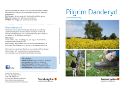 Pilgrim Danderyd sommaren 2015