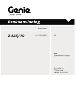 Bruksanvisning
