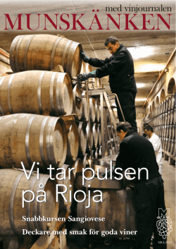 Munsk&auml;nken nr 6/2015 (pdf-fil) - Svenska Munsk&auml;nkarna i Finland