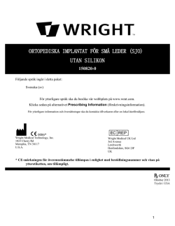 150820-0 - Wright Medical