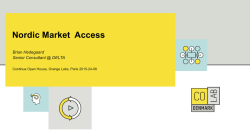 Nordic Market Access