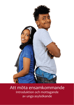 Att möta ensamkommande