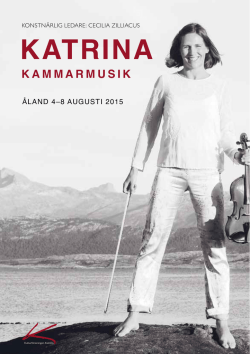 29.7. - 6.8.2015