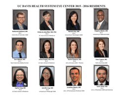 UC DAVIS HEALTH SYSTEM EYE CENTER 2015