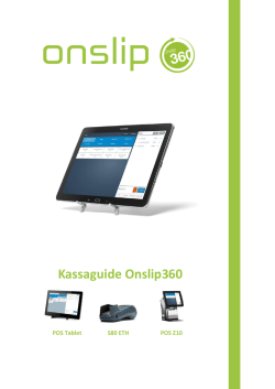 Kassaguide Onslip360